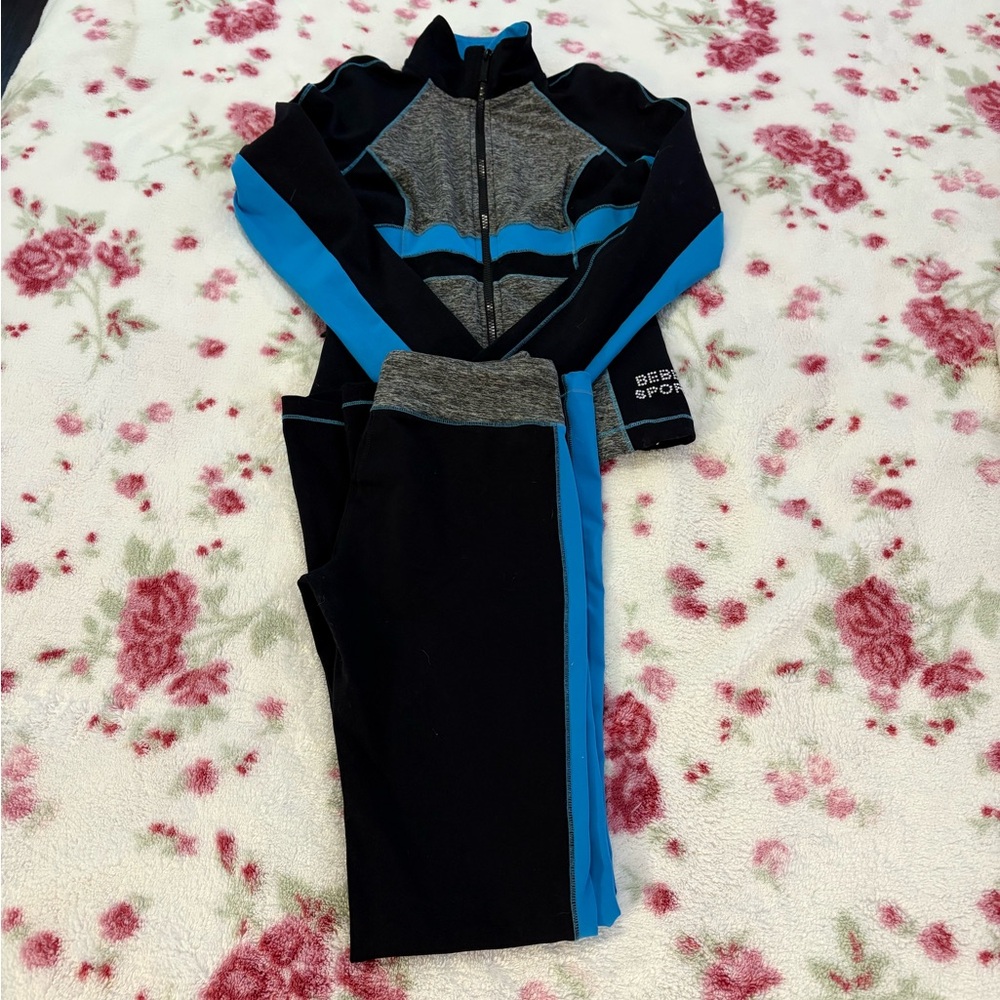 SOLDVintage Bebe Sport flare pants and zip hoody never worn Y2K  XS